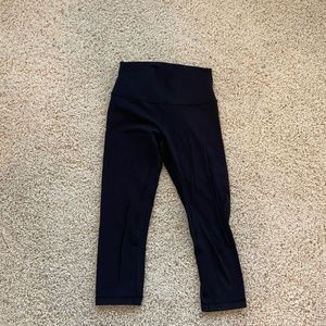 Lululemon Black Align Cropped Leggings